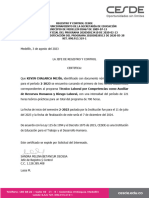 De Recursos Humanos y Riesgo Laboral, Con Una Intensidad Del Período de 221