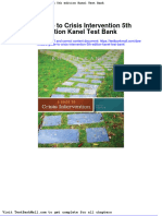 A Guide To Crisis Intervention 5th Edition Kanel Test Bank