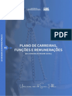 Proposta de Plano de Carreiras, Funções e Remunerações