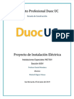 PDF Informe de Proyecto de Instalaciones Electricas - Compress