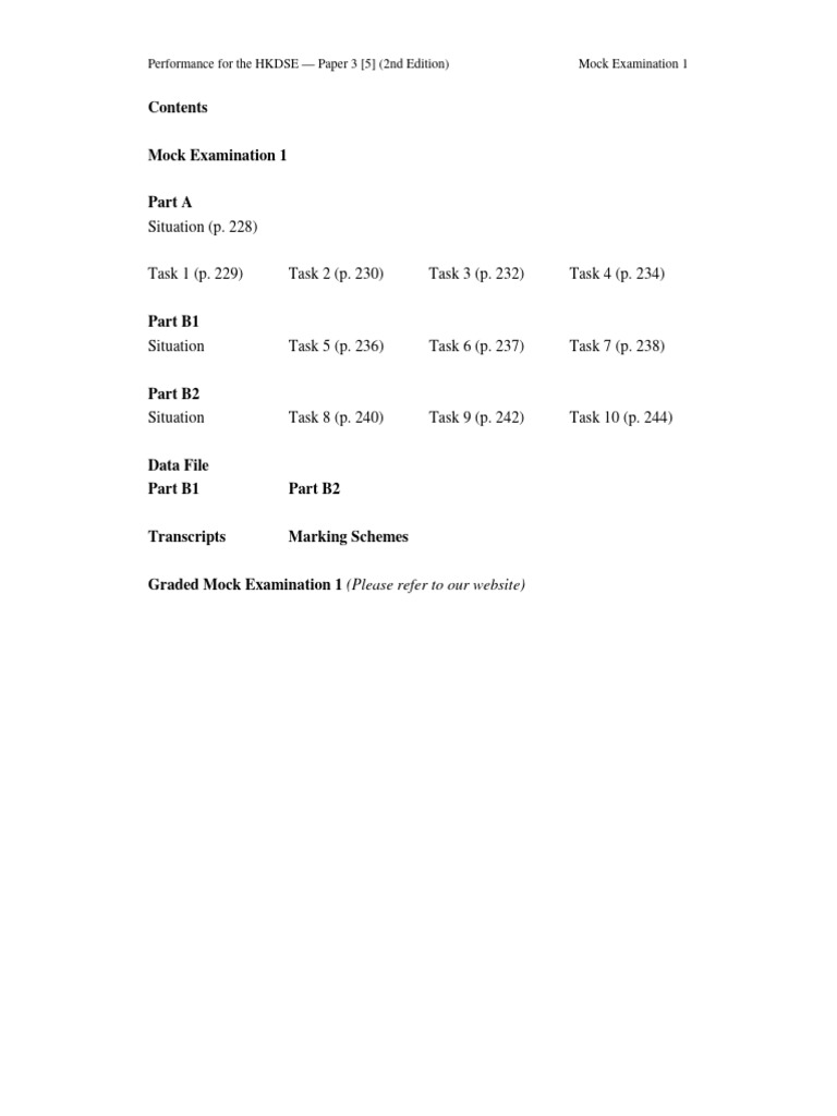 HKDSE Paper 3 Performance Overview | PDF