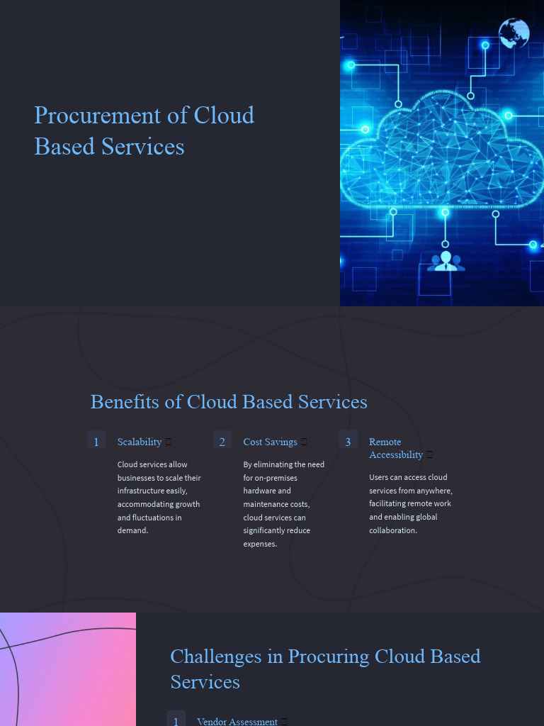 Cloud Procurement for Businesses | PDF | Cloud Computing | Procurement