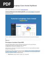Instal Jinit untuk Aplikasi SIDJP | PDF