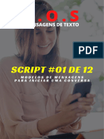 Script 01 de 12 - Modelos de Mensagens para Iniciar Uma Conversa