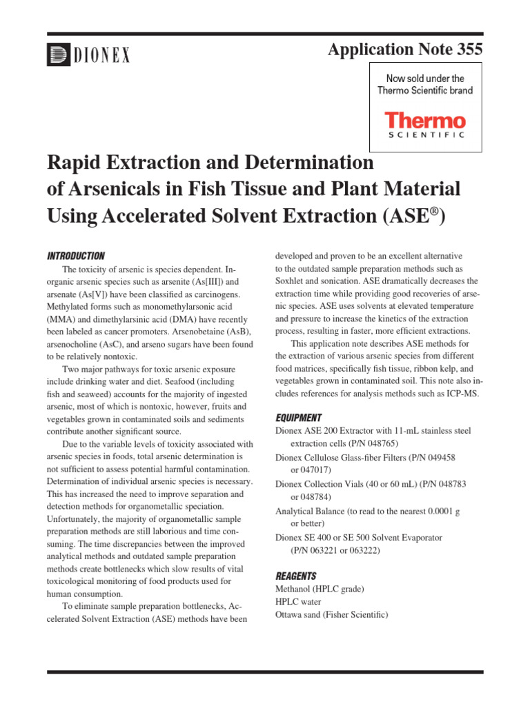 38879-AN355 V30 releasedJC072406 | PDF | Arsenic | Toxicity