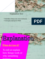 Pertemuan 7 Explanation Text