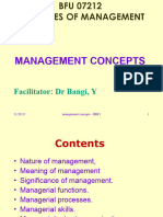 Lecture 1 Management Concepts