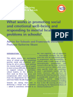 NCB Framework For Promoting Well-Being and Responding To Mental Health in Schools 0