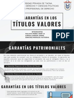 Grupo 8 Garantias de Los Titulos Valores