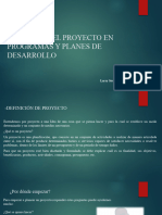 Formulacion de Proyectos LP