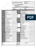 Checklist Minibus