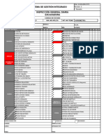 Checklist Excavadora