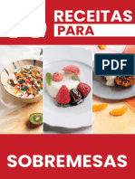 Receitas Para Sobremesa