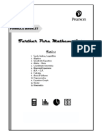 Pure Maths Formula Booklet 