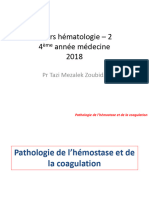 Cours Hémato 2018 - 2