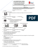 Uji Kompetensi Siswa PKN KLS 1 Bab 1