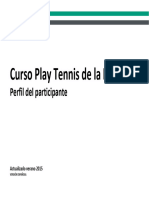 Curso de Play Tenis - Perfil Del Participante-V1