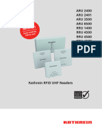 User Guide For Kathrein Rfid Uhf Readers - v1.08 04 11 2022