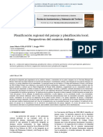 Regional Landscape Planning and Local Planning Insights From The Italian ContextJournal of Settlements and Spatial Planning Es