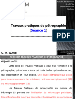 TP Pétrographie S3 (Séance 1)