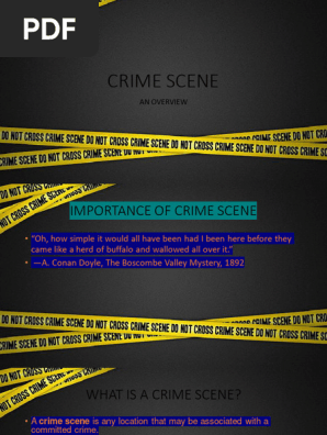 CRIME SCENE