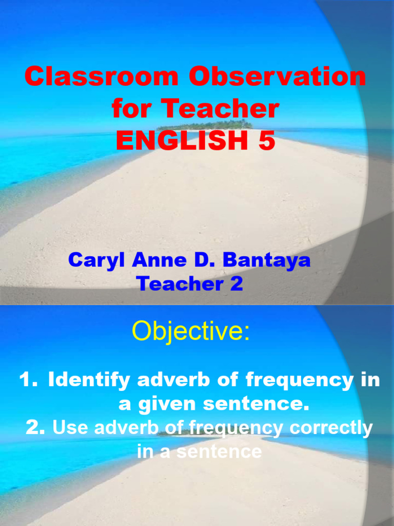 Cot Q1 English5 PDF Adverb Word
