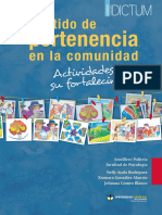 Sentido de Pertenencia en La Comunidad - Publicación Digital