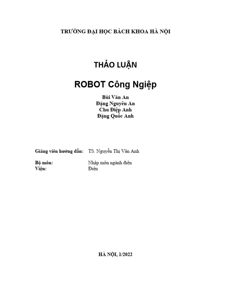 Group1 VanAn NguyenAn DiepAnh QuocAnh | PDF