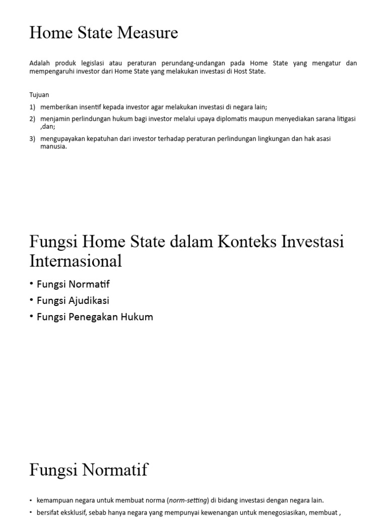 Home State Measure | PDF