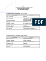 Agenda Evento Feria Emprendimiento y Empleo