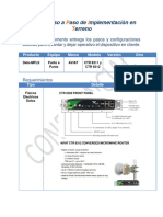 Manual Implementación Tecnica Att - Producto - Aviat Ctr8311