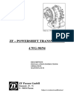 ZF 4 WG 90 - 94 POWERSHIFT TRANSMISSION