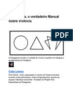 Artigo Psiconauta Newsletter de Cadu Lemos: Eneagrama, o Verdadeiro Manual Sobre Vivência