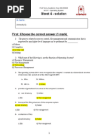 OS Sheet (5) Solution