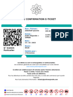 Ticket Jardinmajorelle