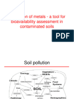 Introduction To Metal Speciation For Bioavailability