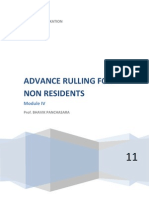 Advance Rulling of Non Residents