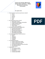 CFQ - 8º Ano - Quimica Ioes e Atomos