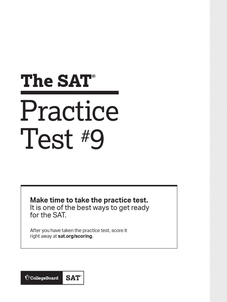 Sat READINGpractice Test 9 Annotated | PDF | Memory | Cognition