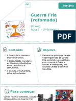 Aula 7 - Retomada - Guerra Fria