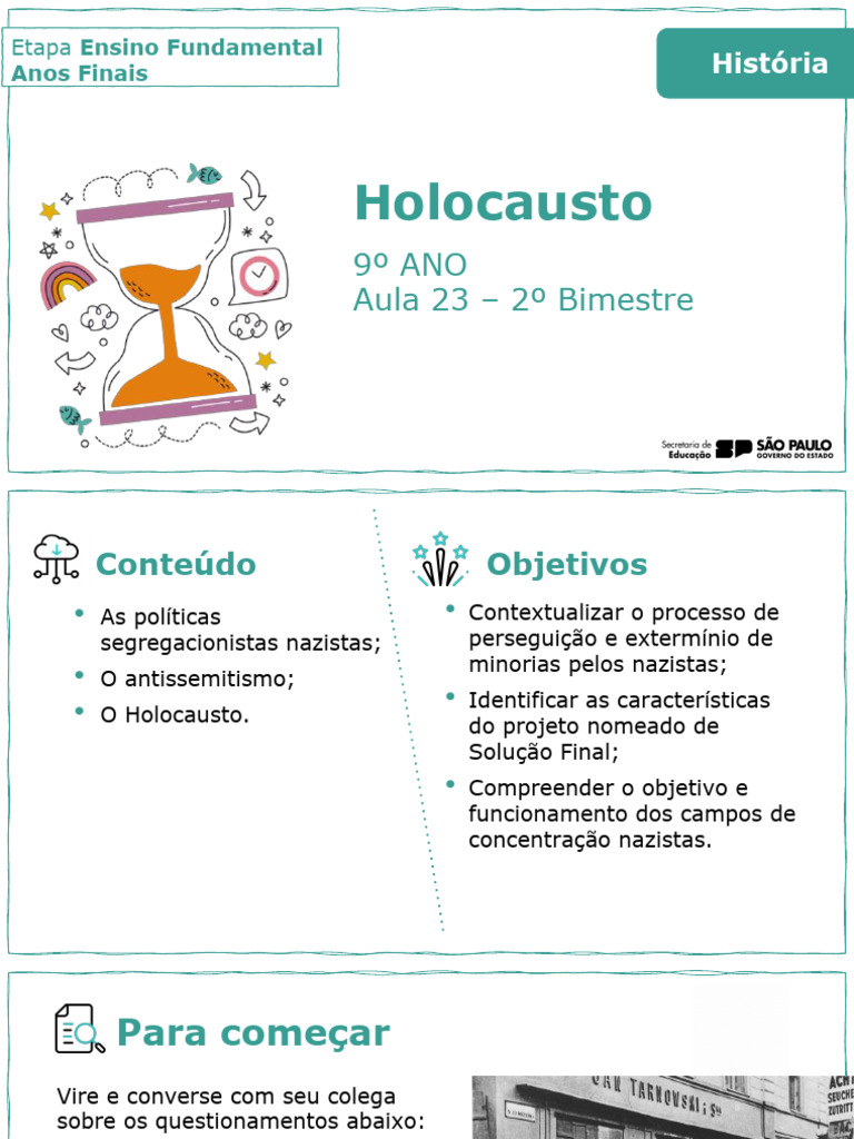 Holocausto: Perseguição Nazista e Guetos | PDF | Alemanha nazista | O ...
