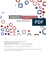ShapeShifter User Manual