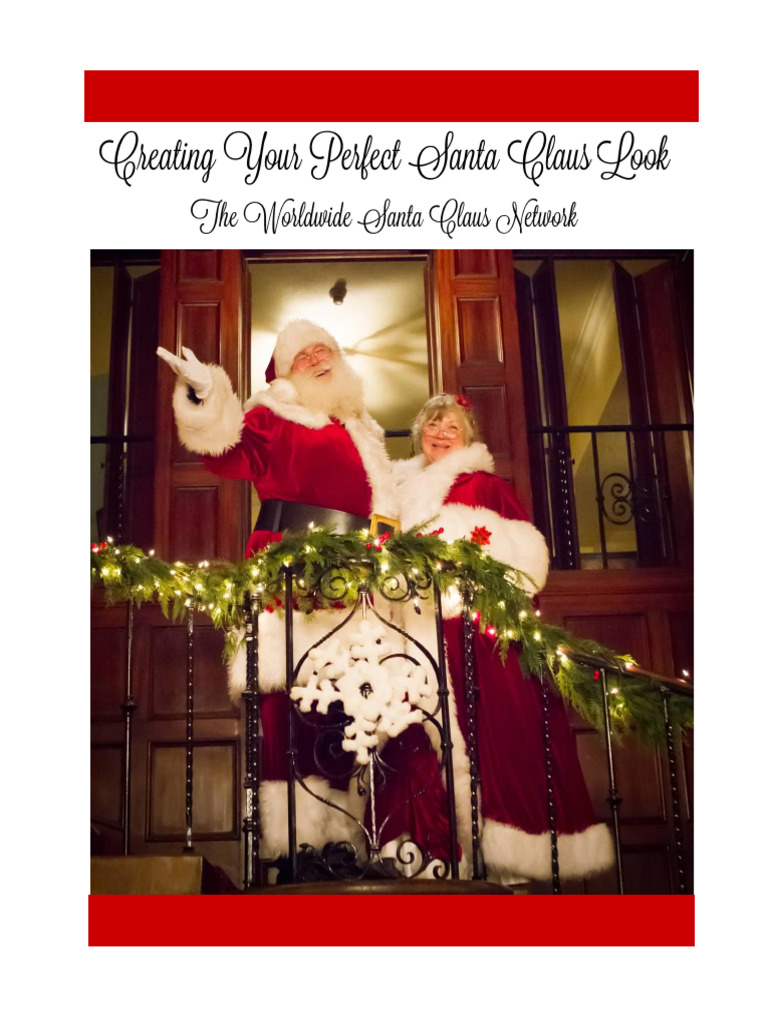 WSCN Guide To Your Santa Look 5-23-23 | PDF | Textiles | Wool