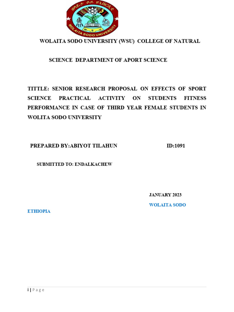 Effects of Sport Science on Fitness | PDF | Physical Fitness | Aerobic ...