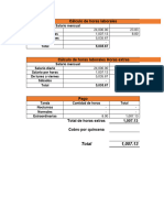 Calculo de Horas Laborales