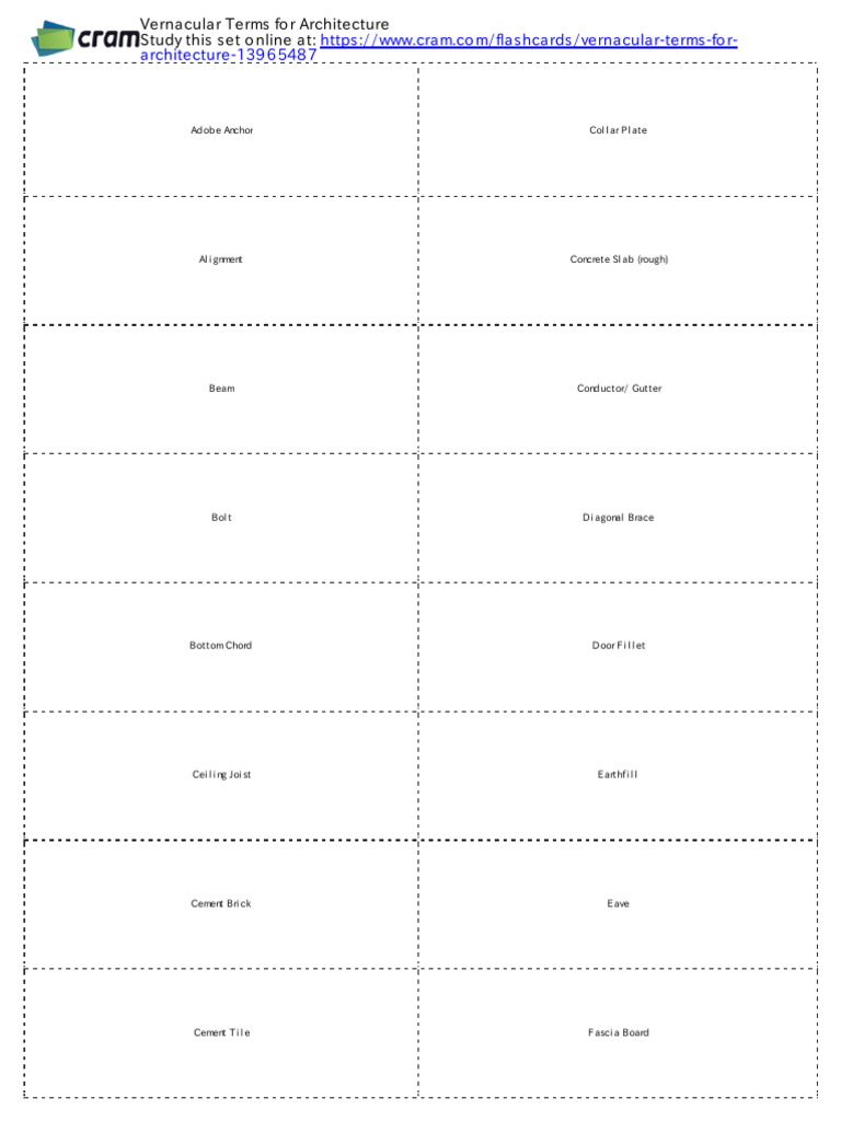 VernacularTermsForArchit Small01center10 13965487 | PDF