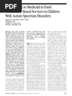 Semansky Et Al 2013 How States Use Medicaid To Fund Community Based Services To Children With Autism Spectrum Disorders