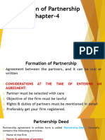 Chapter-4 Formation of Partnership