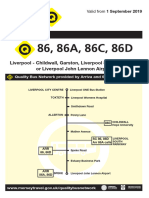 86A Liverpool - Liverpool John Lennon Airport (From 1 September 2019)