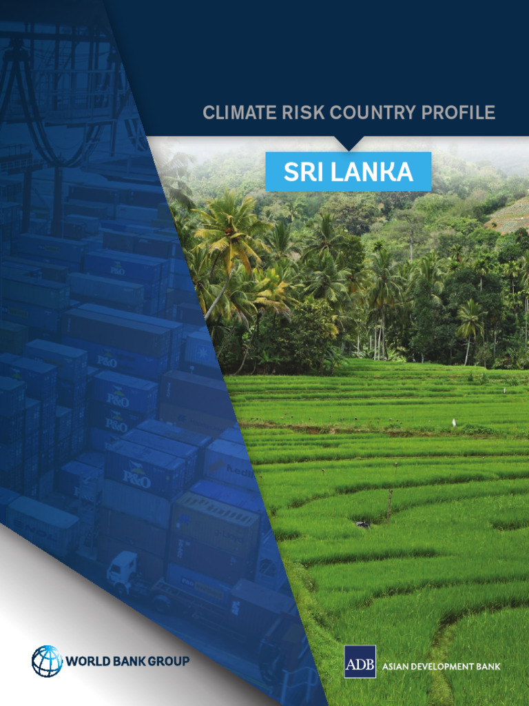 Sri Lanka Country Profile-Climate Changes | PDF | Climate Change ...